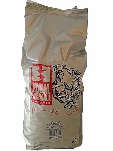 Equal Exchange USDA Organic Breakfast Blend Whole Bean Coffee- 5 Lb Bag