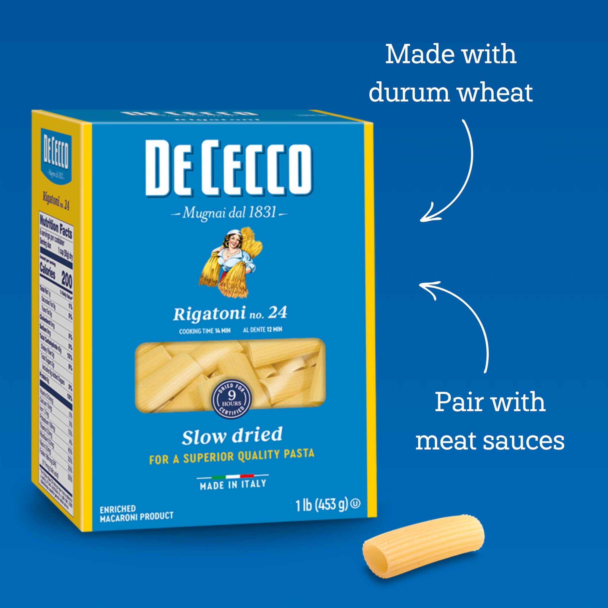 De Cecco Stellette, 16 Ounce Boxes (Pack of 5)