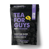 Tea For Guys: Nighttime Blend- Strong Herbal Night Blend for Calm, Reset, and Deep Rest | - 20 Biodegradable Tea Bags
