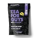Tea For Guys: Nighttime Blend- Strong Herbal Night Blend for Calm, Reset, and Deep Rest | - 20 Biodegradable Tea Bags