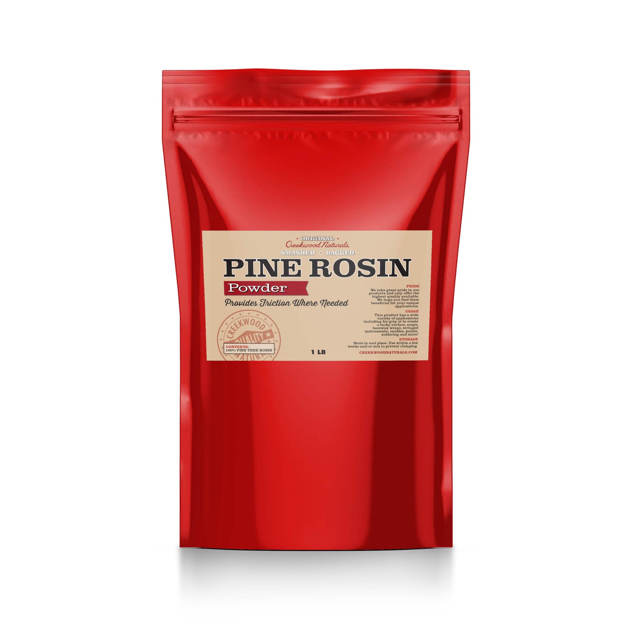 Powdered Gum Rosin for Beeswax Wraps - 1 LBS