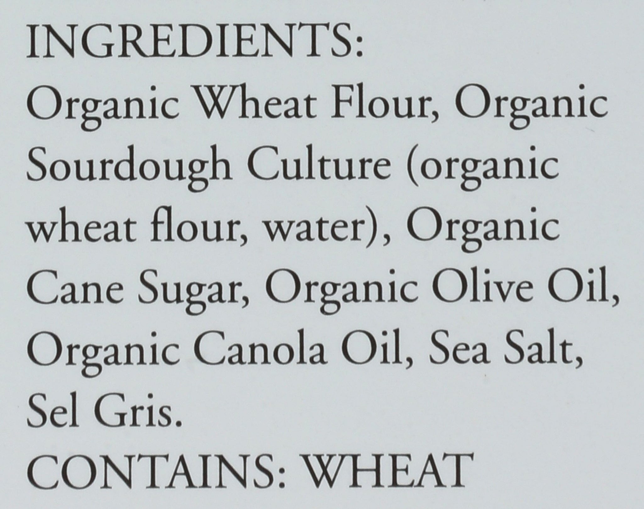 Rustic Bakery Organic Olive Oil and Sel Gris Flavored Sourdough Flatbread, Vegan, Non GMO, 6 Ounce (Pack of 12)