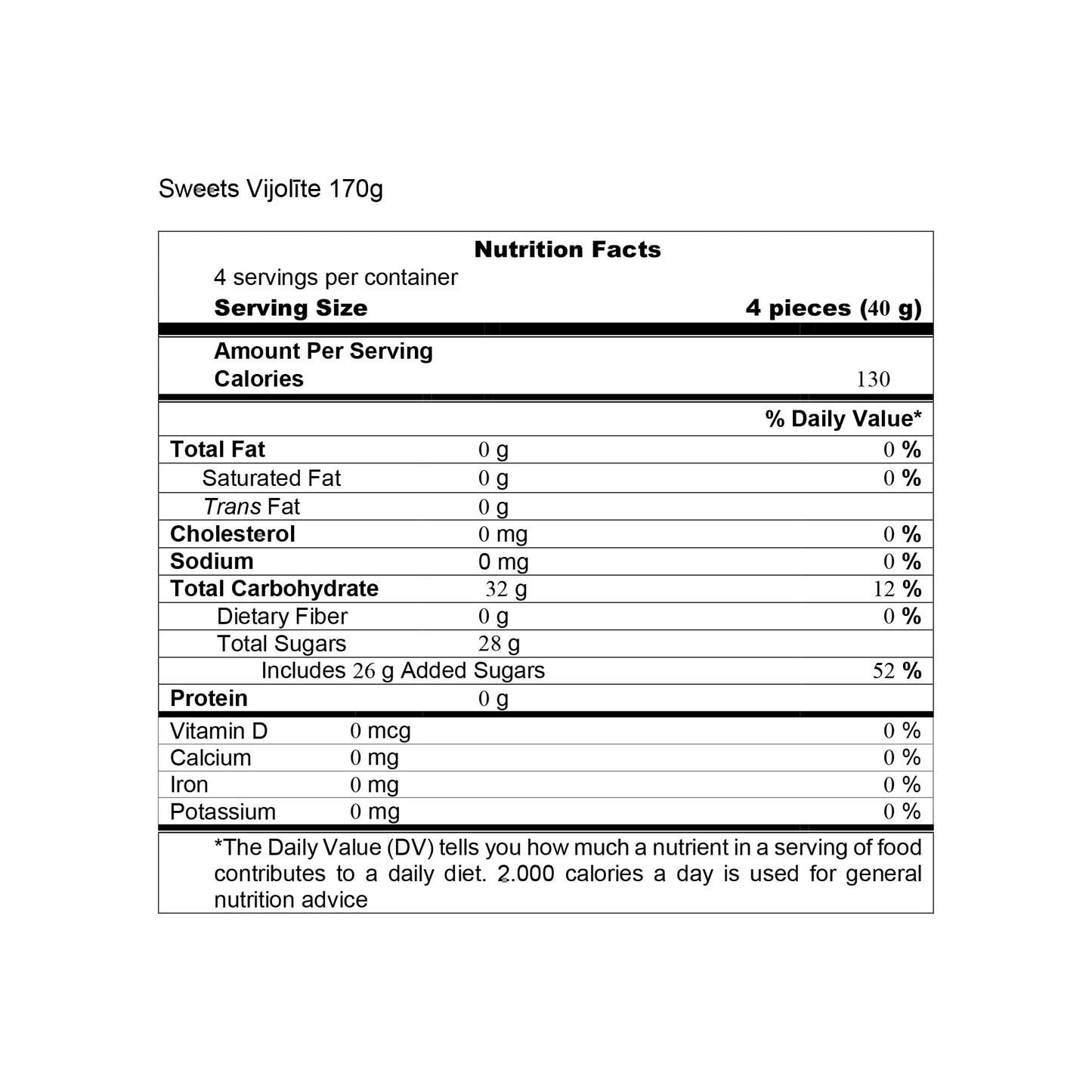 Laima Cherry and Pear Agar Jelly Slices, 170g Package (Pack of 5), Vijol?te (Violet)
