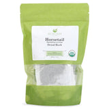 Biokoma Organic Horsetail Dried Herb 30 Tea Bags Shavegrass Equisetum Arvense USDA Organic Herbal Tea Healthy Hair Skin Nails Support Resealable Pouch