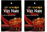 TGT Instant Iced Milk Coffee, Original Vietnamese Instant Coffee Mix, Cafe Sua Hoa Tan, Coffee Packets Single Serve,Bag of 18 Packets x 24g,Pack of 2