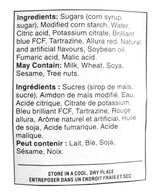 Waterbridge Sour Tots Fruit Gummy Candy, 200g/7 oz. Bag