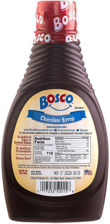 PACK OF 12 - Bosco Chocolate Syrup, 15 oz