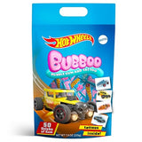 Hot Wheels Bubble Gum and Temporary Tattoos Set - Bubboo Set with 50 Pieces of Bubblegum in 5 Flavors and 50 Temporary Tattoos for Boys, Kids | Hot
