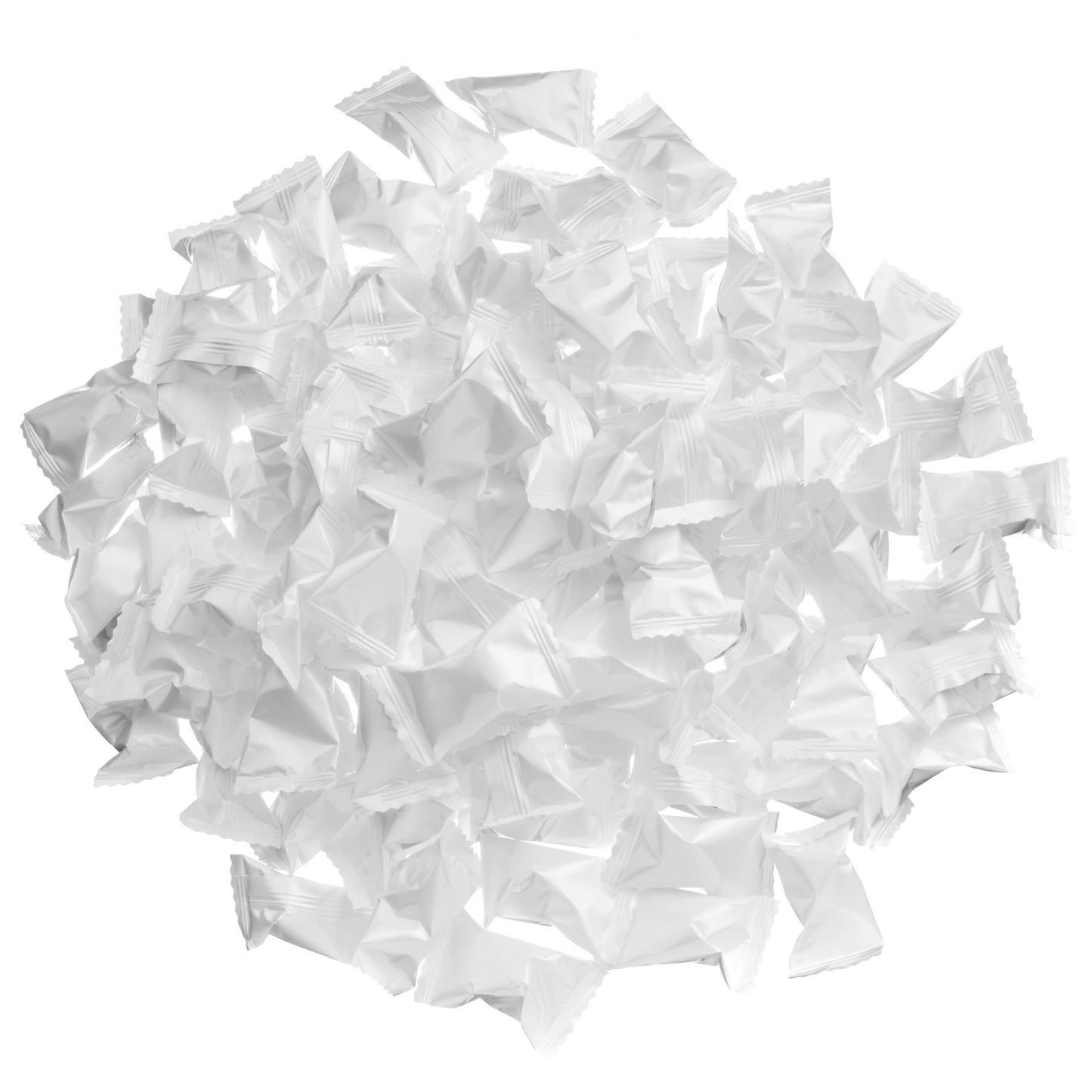 Candy Envy - White Wrapped Buttermints - 13 oz. Bag - 100 Individually Wrapped White Candy Mints