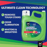 Member's Mark Liquid Laundry Detergent, Paradise Splash, 196 Fl Oz (127 Loads)