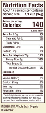 Bobs Red Mill, Organic Buckwheat Flour, 22 Ounce