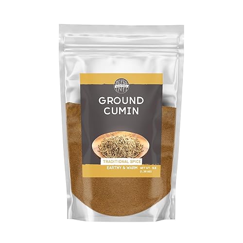 Birch & Meadow 3 lb of Ground Cumin, Earthy & Warm, Aromatic Flavor
