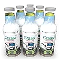 Graasi Organic Barley Grass Water | Hydration Drink with Vitamin C, D, Zinc | USDA Organic, Non-GMO, Vegan | Low-Calorie Wellness Beverage | Cucumber
