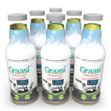 Graasi Organic Barley Grass Water | Hydration Drink with Vitamin C, D, Zinc | USDA Organic, Non-GMO, Vegan | Low-Calorie Wellness Beverage | Cucumber