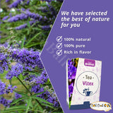 Shana Natural Drink Herbal Tea Vitex Herbal Drink Herbals Herb Herbs Non Gmo No Additives No Artificial Coloring No Caffeine Kosher Halal (2.64 oz