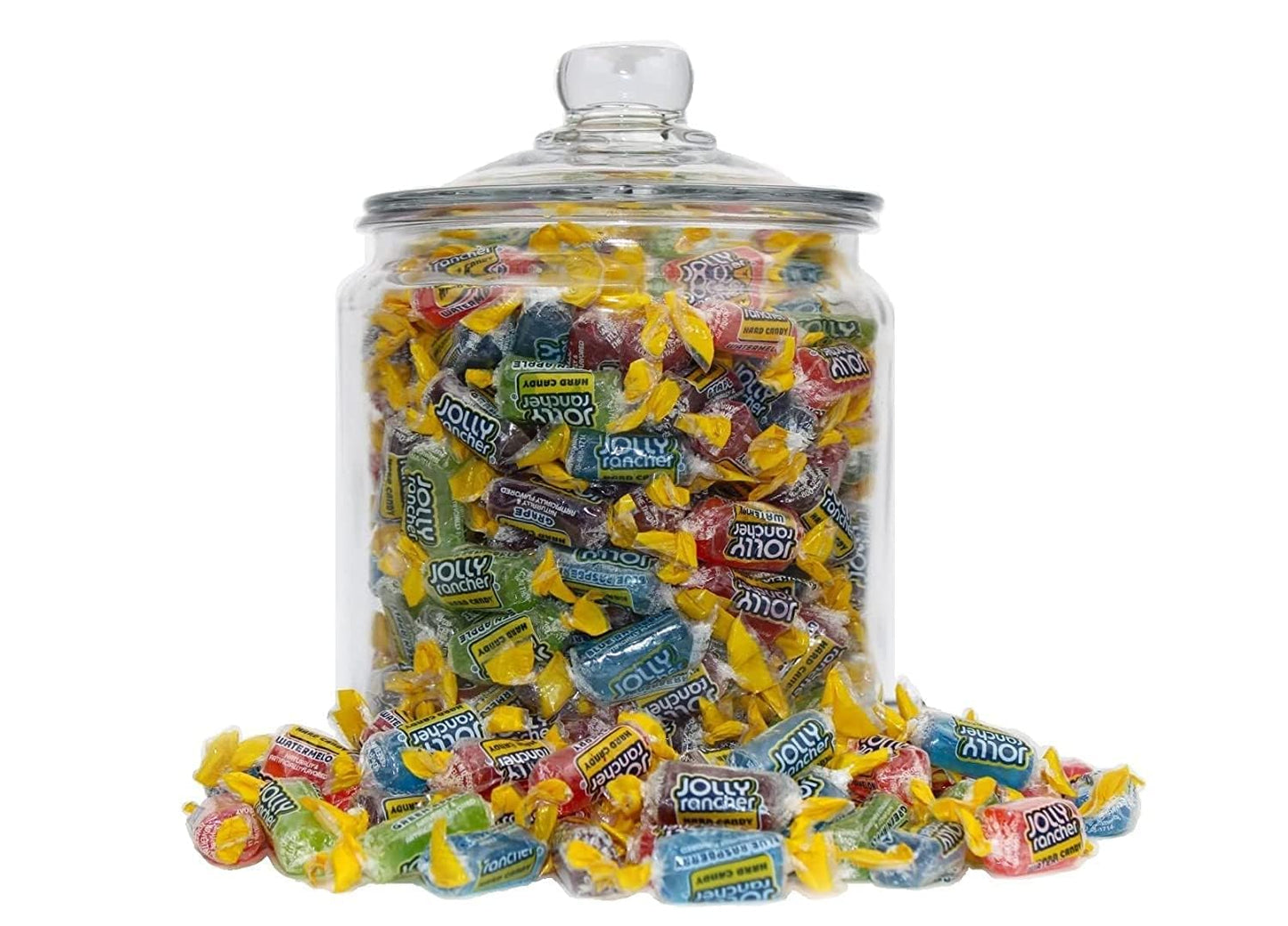 Jolly Rancher Hard Candy Bulk -10LB - 720 pieces - Assorted Variety Individually Wrapped Hard Candy to Celebrate Birthdays, Halloween, Easter Hunt