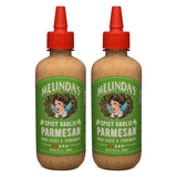Melinda’s Spicy Garlic Parmesan Wing Sauce - Craft Garlic Parmesan Wing Sauce with Habanero Peppers, Parmesan Cheese, Fresh Garlic - Perfect