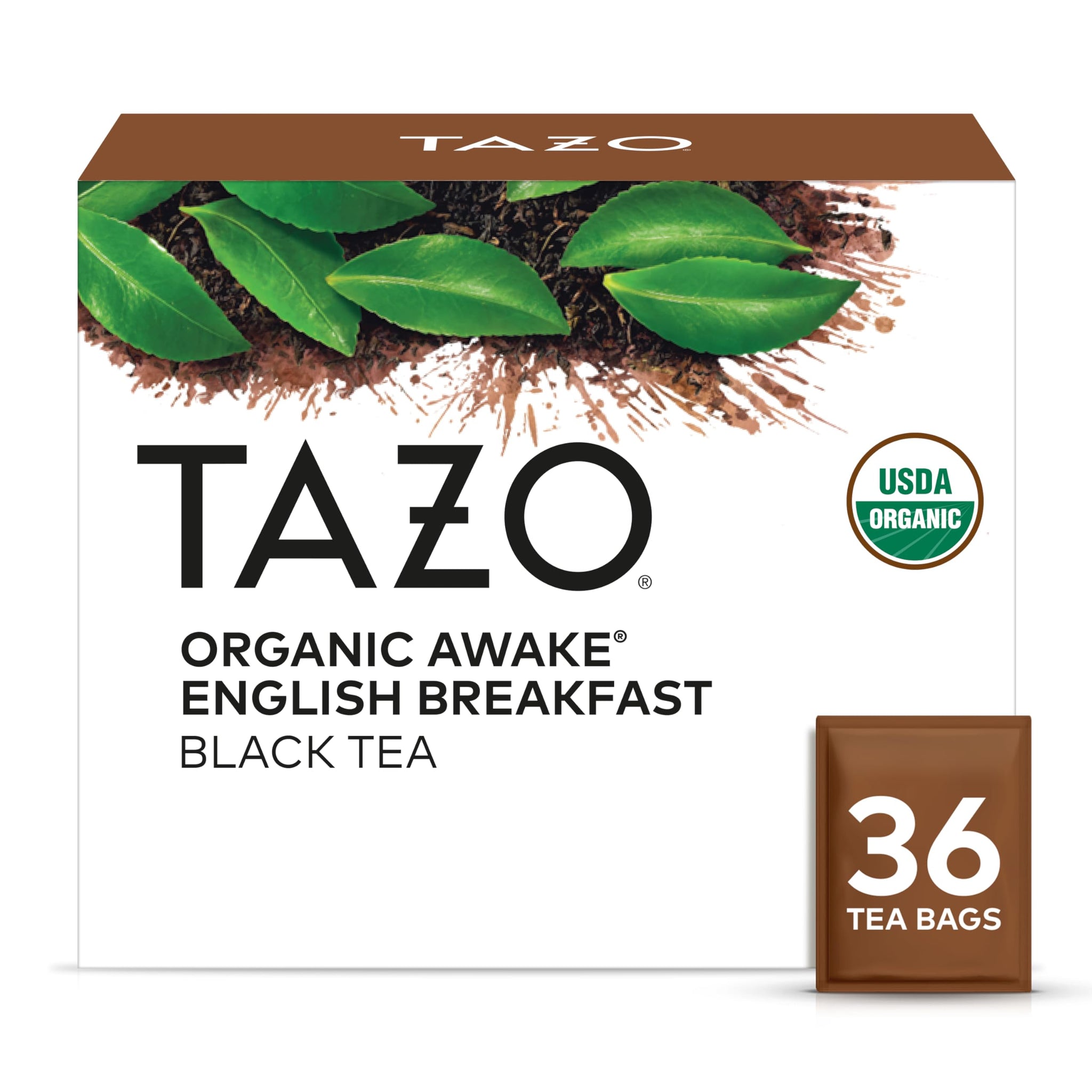 TAZO Green Tea Matcha Latte Concentrate 2-Pack, Sweetened with Honeydew Melon and Tropical Fruit Notes, Ready-to-Mix 32 oz Cartons for Hot or Iced
