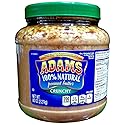 Adams 100% Natural CRUNCHY PEANUT BUTTER 80oz (Single)