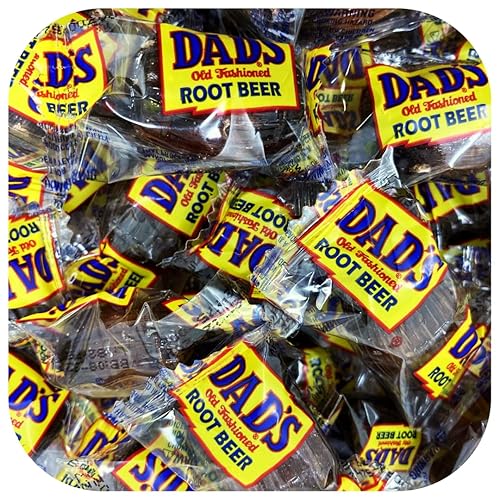 Root Beer Barrels Candy, 2lb Bulk Bag (Approximately 100 pcs), Old Fashioned Hard Candy, Individually Wrapped Candies (32oz.)