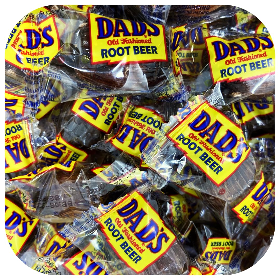 Root Beer Barrels Candy, 2lb Bulk Bag (Approximately 100 pcs), Old Fashioned Hard Candy, Individually Wrapped Candies (32oz.)