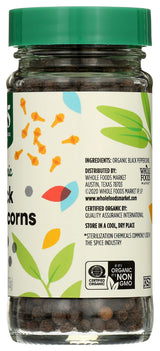 365 by Whole Foods Market, Organic Black Peppercorns, 1.87 Ounce