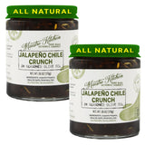 MAESTRO KITCHEN Mild Jalapeno Pepper Chile Crunch 6oz 2 pack | Mexican Chili Crisp in Olive Oil| All Natural Chili Crisp Peppers in 100% Seasoned