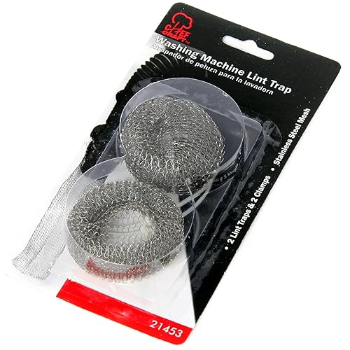 Chef Craft Select Lint Trap, 2 Piece Set, Stainless Steel