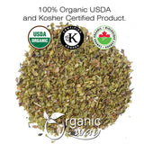 Organic Way Dried Oregano Leaf Powder (Origanum vulgare) - European Wild-Harvest | Vegan, Non GMO & Gluten Free | Origin - Albania (1/4LBS / 4Oz)