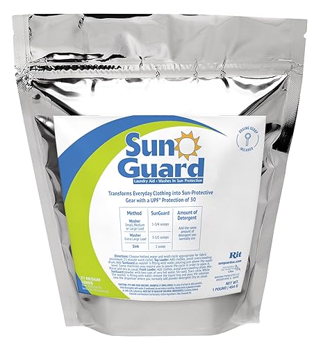 SunGuard Sun Protection - add up to 30 UPF protection to your clothing, lasts for 20 washes (1 lb)