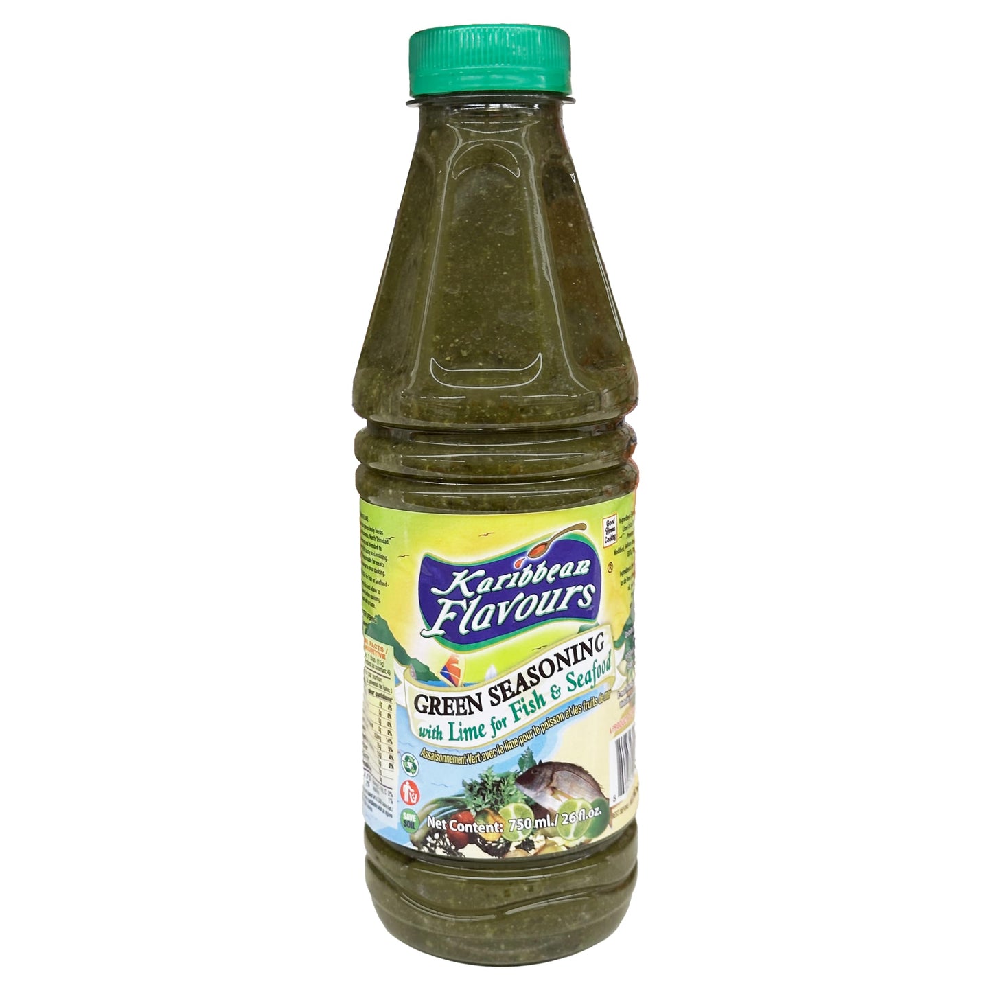 Trinidad Fresh Green Seasoning - 750ml (with Lime)