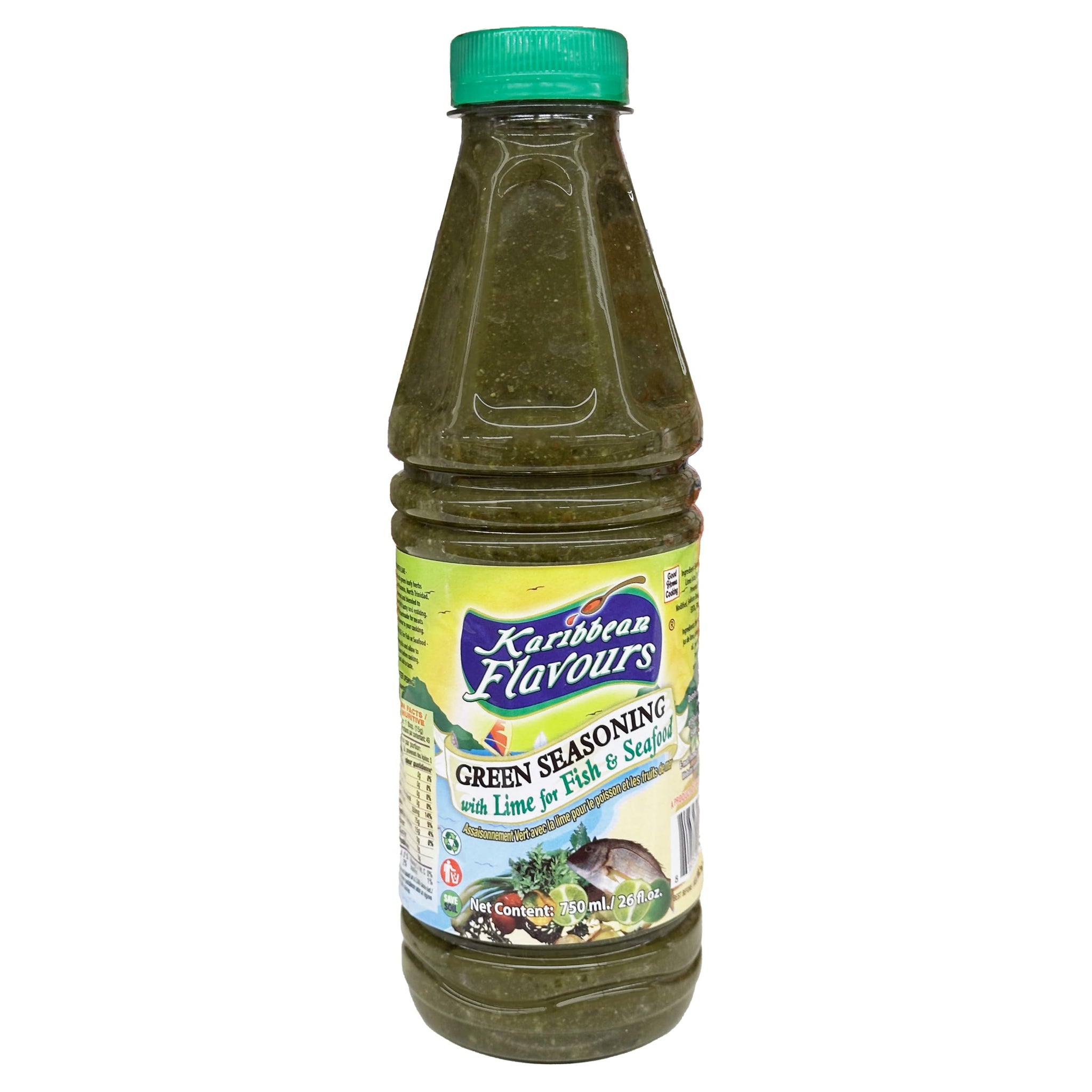 Trinidad Fresh Green Seasoning - 750ml (with Lime)