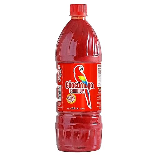 La Guacamaya Chamoy (33.81 fl oz) - Chamoy Candy - Chamoy Dip - Chamoy Sauce for Fruit - Chamoy Paste - Chamoy Rim Paste