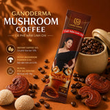 Laura Coffee Instant 3-in-1 Vietnamese Strong Coffee Mix with Cordyceps, Ganoderma, Reishi Mushroom - 10 Sachets
