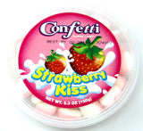 Confetti Gummi Candy Variety Pack - Strawberry Kiss | Brite Sour Worm Gummies | Shark (3 tubs of Gummies - 1 of each)