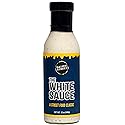 Sauce Street - The White Sauce | Tangy & Mild Spice | Street-Food Style | Best For Rice Bowls, Tacos, Pizza, Sandwiches and Grilled Favorites | 12oz