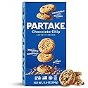 Gluten Free Partake Crunchy Chocolate Chip Cookies - Vegan - Free From the Top 9 Allergens Including Dairy, Wheat, Soy, Eggs, & Peanuts - Non GMO