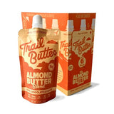 Trail Butter Big Squeeze Nut Butter Energy Pouches, 4.5oz (6-Pack) - Real Food Endurance Fuel, Protein Snack for Hiking, Camping & Active Lifestyles
