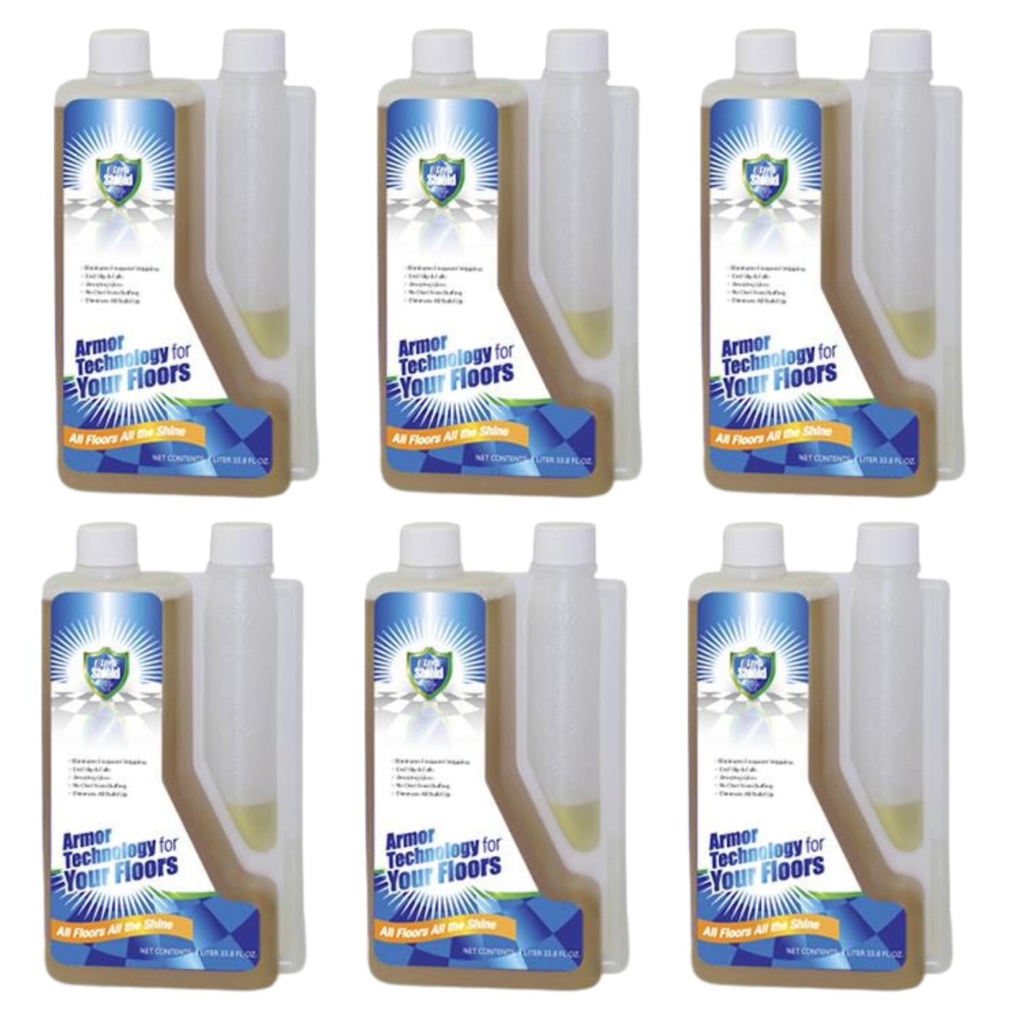 UltraShield Burnishing Formula - Super High Gloss, Flooring Protection & Enhancement For Commercial and Industrial Floor Tile Wet Look Shine Non Slip