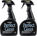 HOPE'S Perfect Glass Cleaner Spray, Streak-Free, Ammonia-Free Window, Mirror, Screen, Tinted Glass, and Shower Door Cleaner, Indoor and Outdoor Glass
