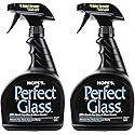 HOPE'S Perfect Glass Cleaner Spray, Streak-Free, Ammonia-Free Window, Mirror, Screen, Tinted Glass, and Shower Door Cleaner, Indoor and Outdoor Glass