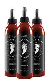 Heartbeat Hot Sauce Co. | Scorpion, 6 oz. 3 pack