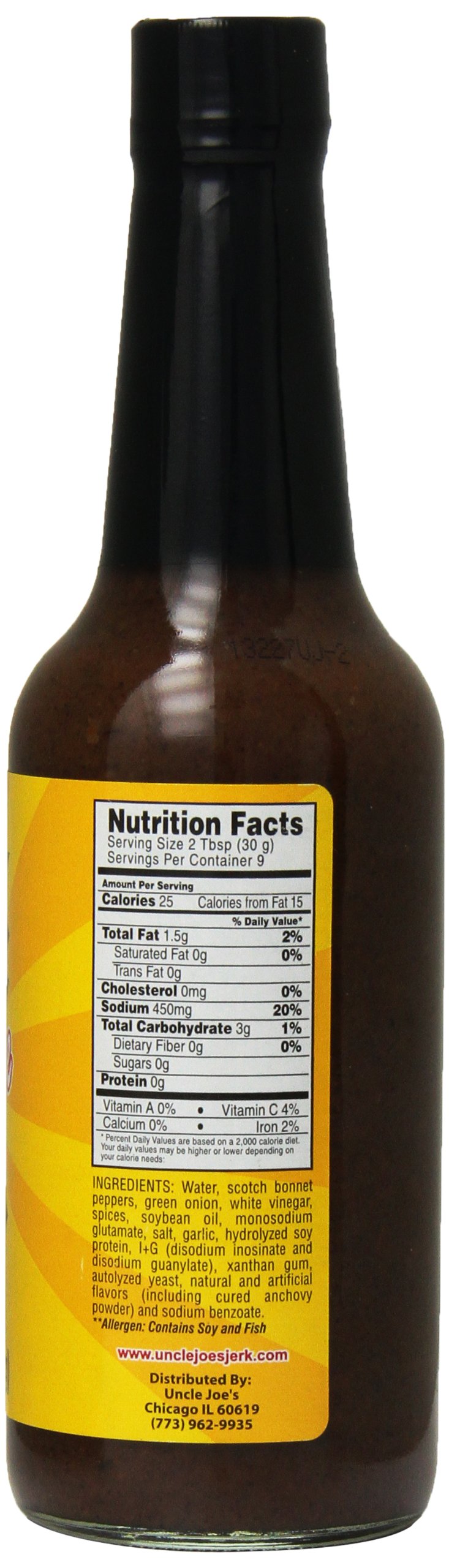 Uncle Joes Jerk Sauce, 10 oz