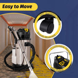 Wtobybt Carpet Cleaner, 110V 1049W 40L Carpet Cleaning Machine Multi-Purpose Wet Dry Upright Vacuum Floor Shampooer Machine with 3 Vacuuming Head