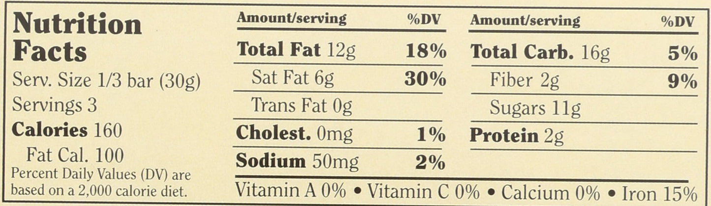 Chocolove Almonds, Toffee & Sea Salt Dark Chocolate Bar, 3.2 OZ