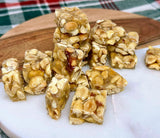 SweetGourmet Classic Old-Fashioned Peanut Butter Squares, Peanut Brittle Candy, 2 Pound