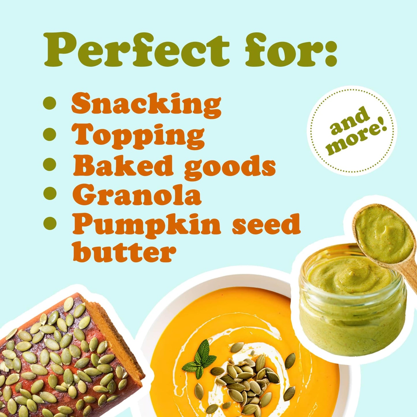 Food to Live Organic Raw Pepitas, 4 Pounds - Non-GMO, Pumpkin Seed Kernels, Unsalted, No Oil, No Shell, Vegan, Kosher, Bulk. Keto Snack.