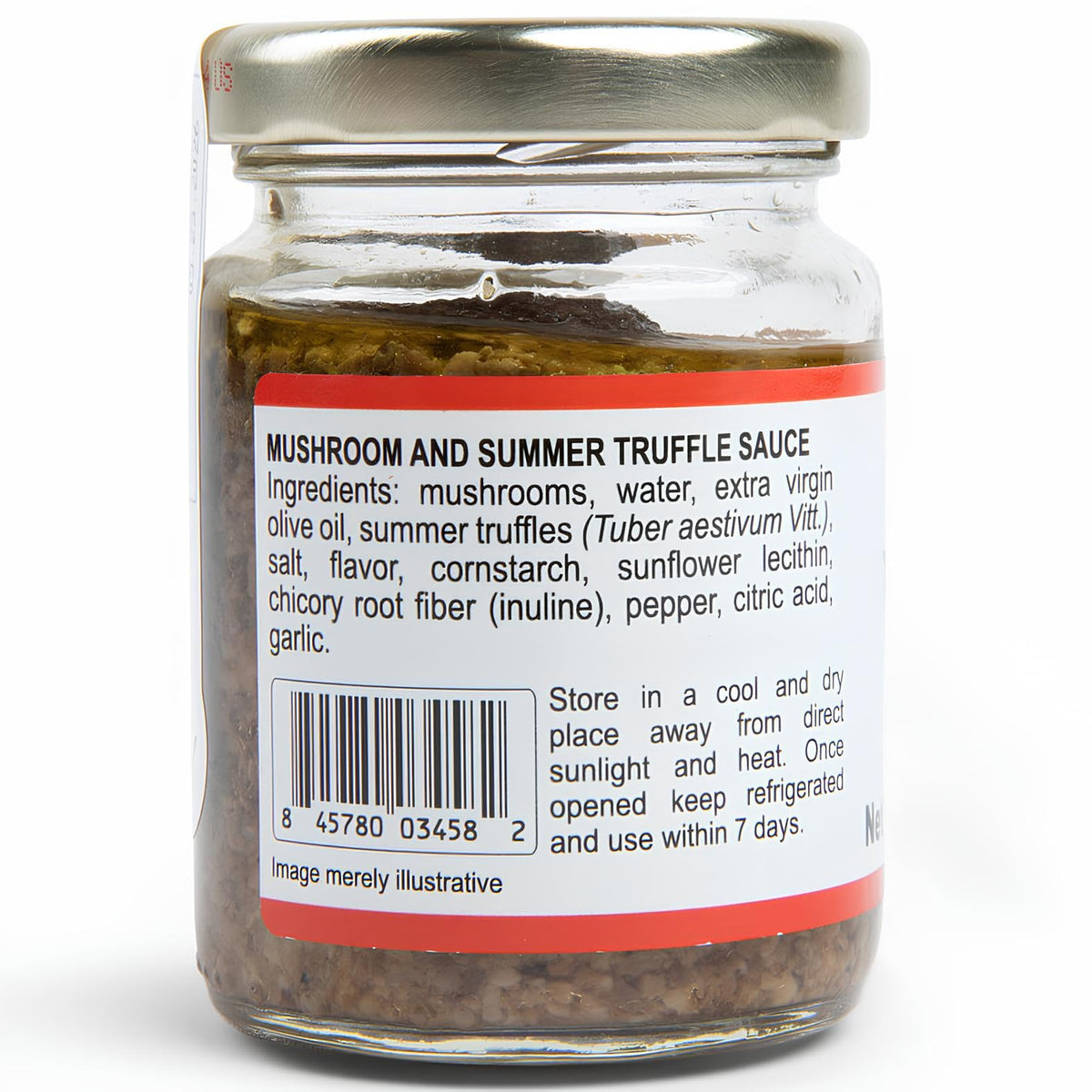 Mushroom & Black Truffle Sauce in Olive Oil 2.8oz Pasta, Pizza, Meat & Fish
