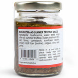 Mushroom & Black Truffle Sauce in Olive Oil 2.8oz Pasta, Pizza, Meat & Fish