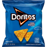 Frito-Lay Doritos Mix Variety Pack, Nacho Cheese & Cool Ranch, 1oz Bags (10 Pack)